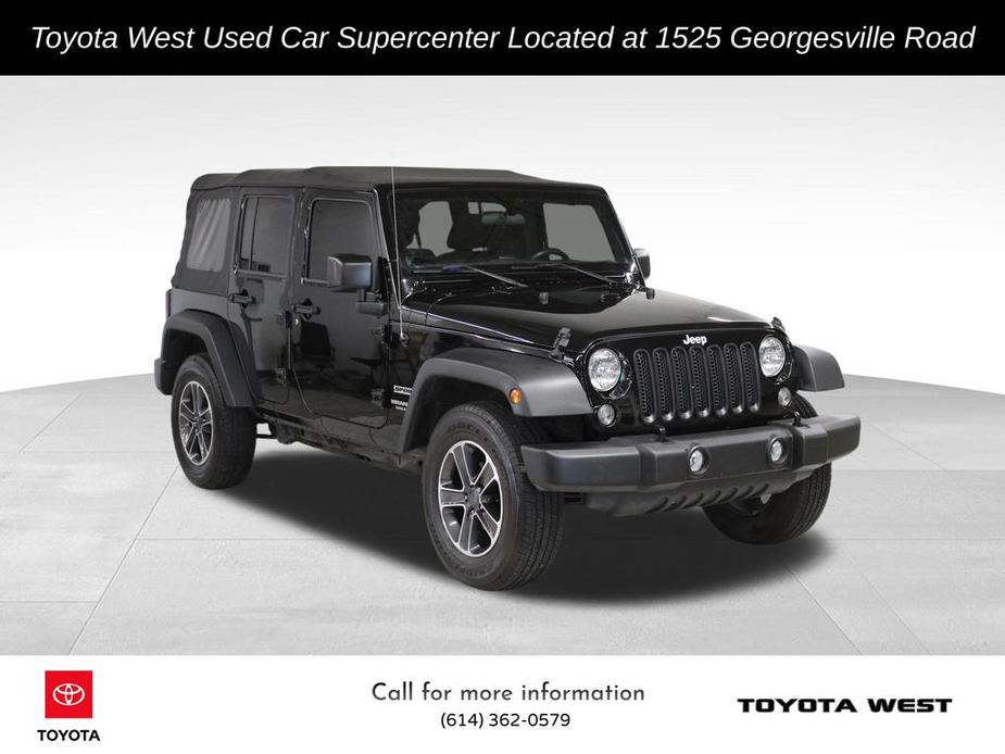 used 2015 Jeep Wrangler Unlimited car, priced at $16,995