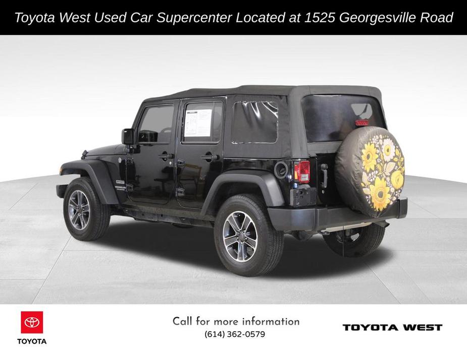 used 2015 Jeep Wrangler Unlimited car, priced at $16,995