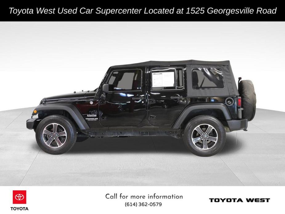 used 2015 Jeep Wrangler Unlimited car, priced at $16,995