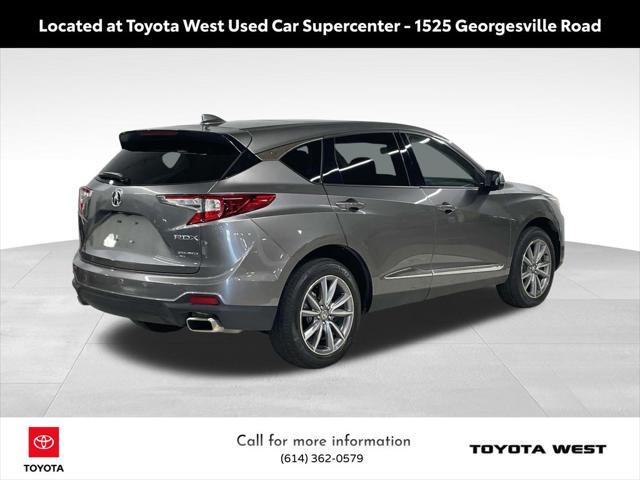 used 2024 Acura RDX car, priced at $43,200