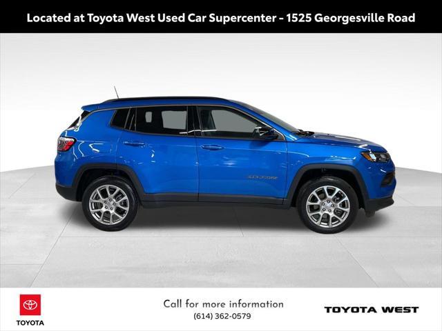 used 2022 Jeep Compass car, priced at $25,173