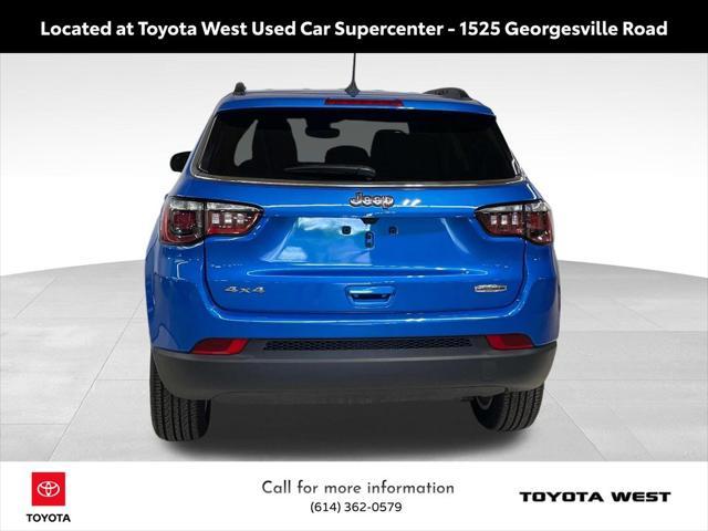used 2022 Jeep Compass car, priced at $25,173