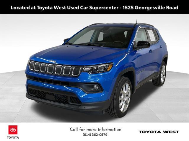 used 2022 Jeep Compass car, priced at $25,173