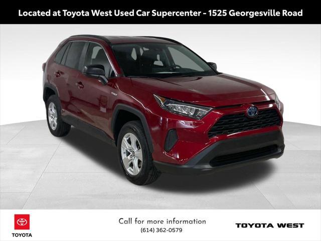 used 2021 Toyota RAV4 Hybrid car, priced at $26,454