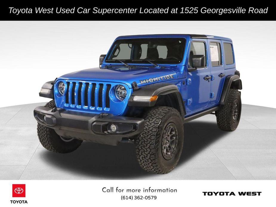 used 2022 Jeep Wrangler Unlimited car, priced at $39,550