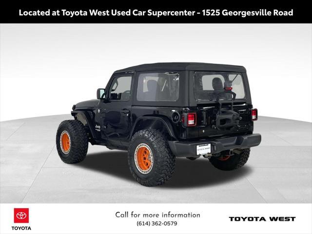 used 2021 Jeep Wrangler car, priced at $25,991