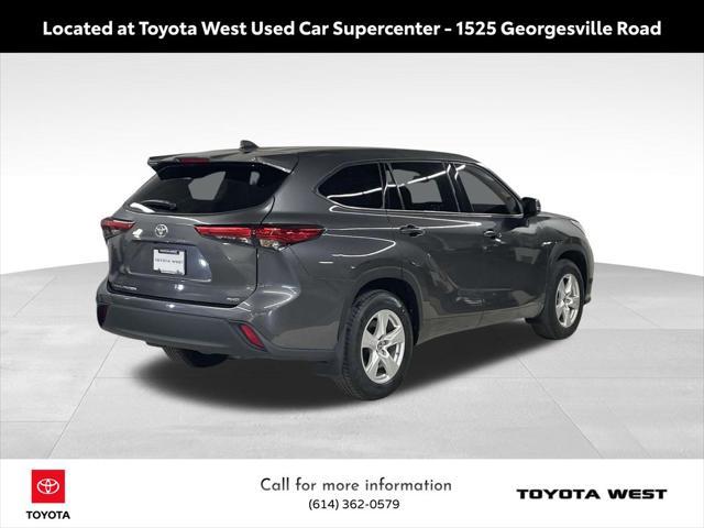used 2021 Toyota Highlander car, priced at $28,795