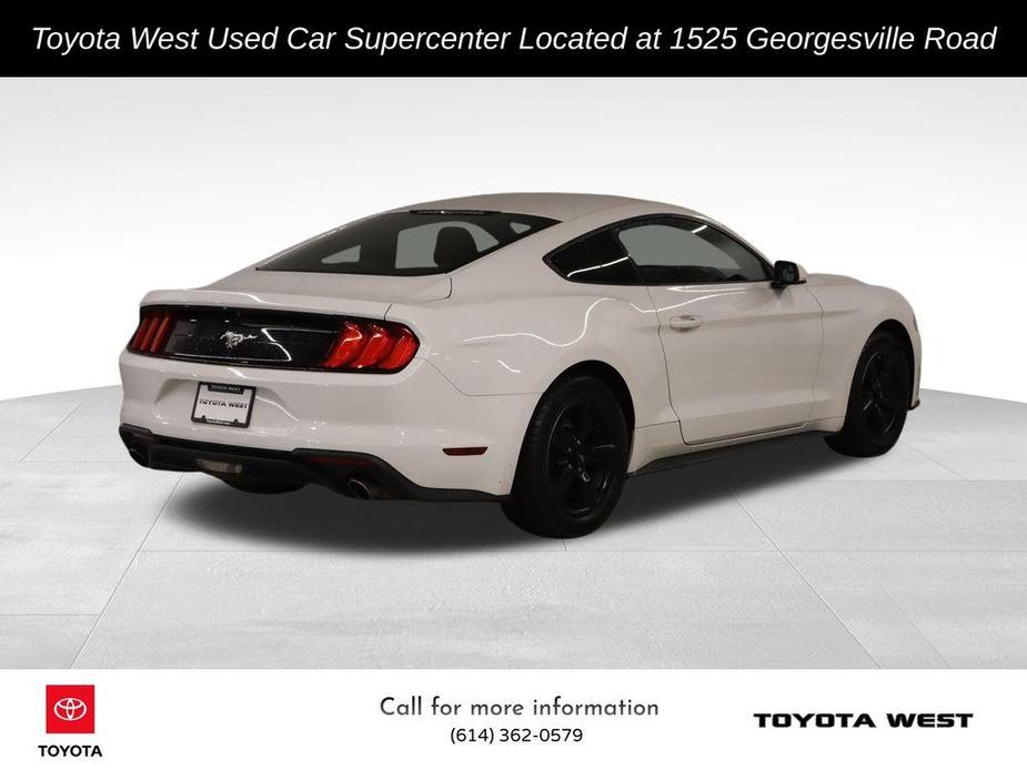 used 2018 Ford Mustang car, priced at $18,395