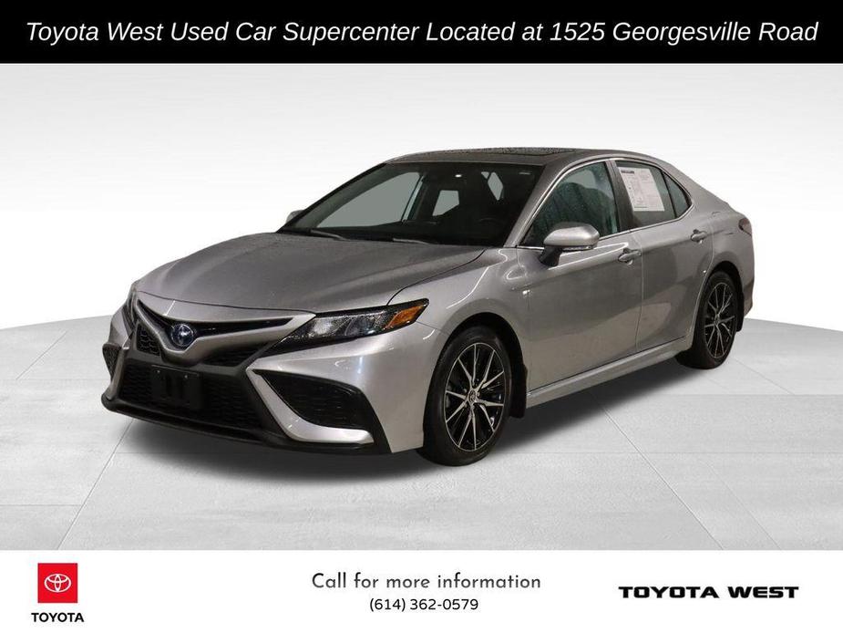 used 2022 Toyota Camry Hybrid car, priced at $27,882