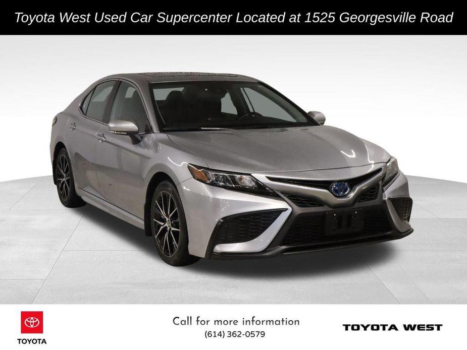 used 2022 Toyota Camry Hybrid car, priced at $27,882