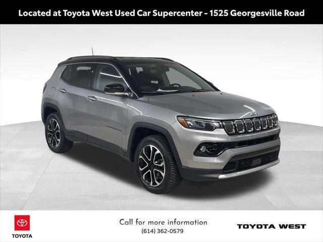 used 2022 Jeep Compass car, priced at $21,993