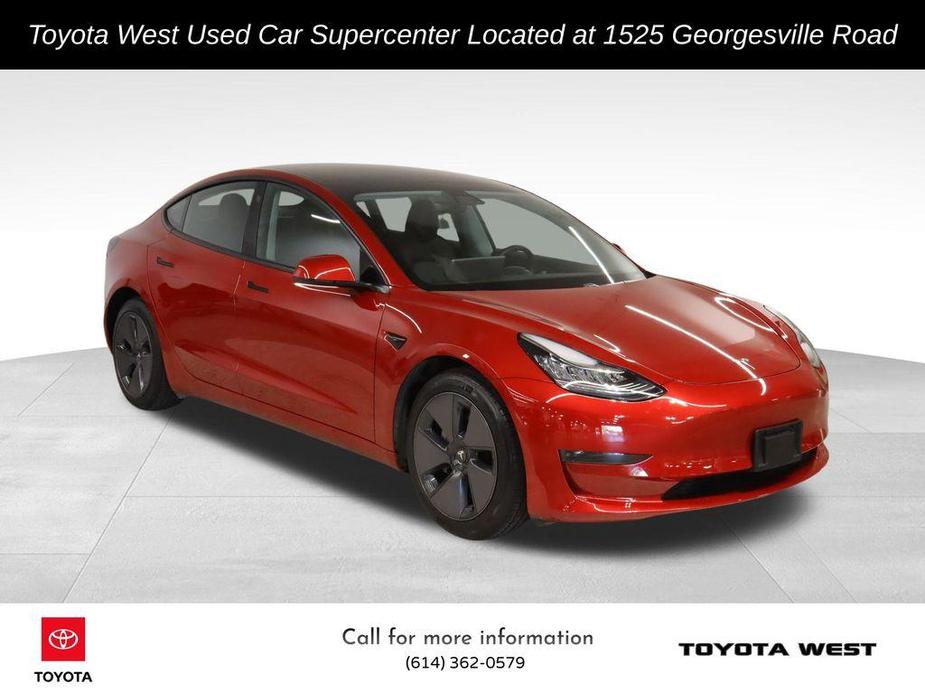 used 2021 Tesla Model 3 car, priced at $23,993