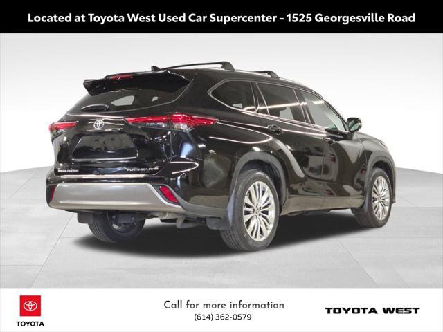 used 2023 Toyota Highlander car, priced at $47,555