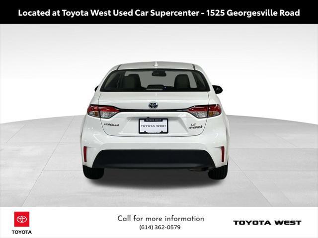 used 2023 Toyota Corolla Hybrid car, priced at $21,856