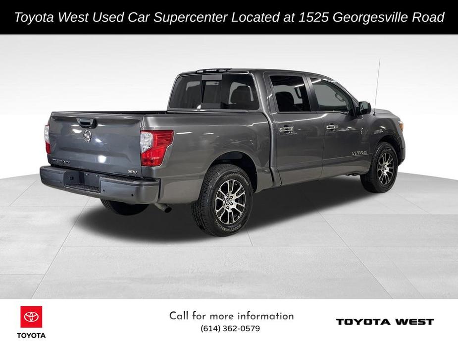 used 2021 Nissan Titan car, priced at $24,995