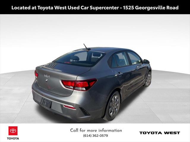 used 2022 Kia Rio car, priced at $14,406