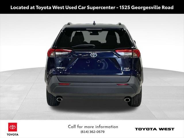 used 2022 Toyota RAV4 Hybrid car, priced at $27,492