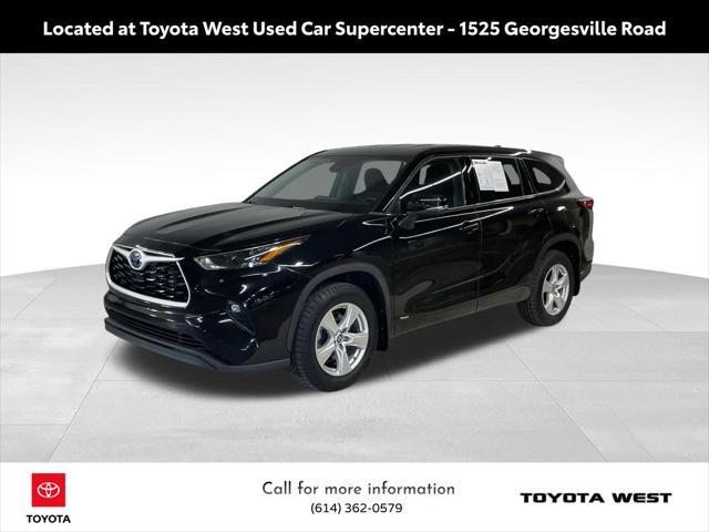 used 2022 Toyota Highlander Hybrid car, priced at $29,953