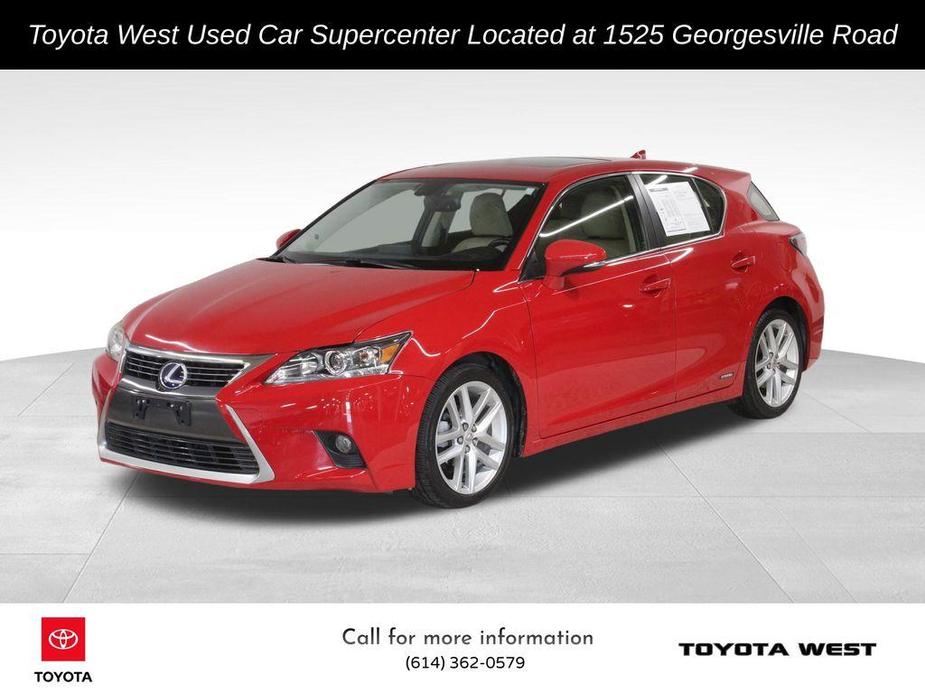 used 2015 Lexus CT 200h car, priced at $17,995