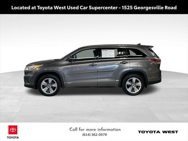 used 2016 Toyota Highlander Hybrid car, priced at $24,909