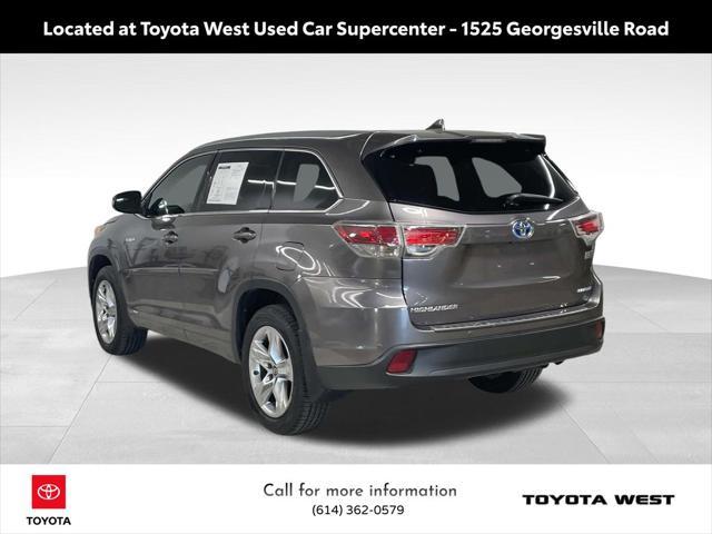 used 2016 Toyota Highlander Hybrid car, priced at $24,909