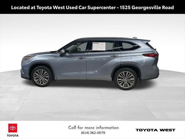 used 2022 Toyota Highlander Hybrid car, priced at $44,477