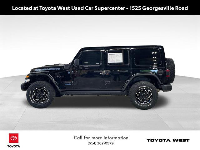 used 2022 Jeep Wrangler Unlimited 4xe car, priced at $33,620