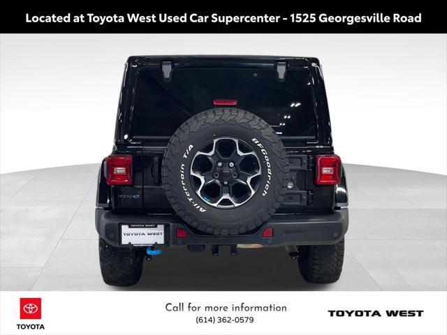 used 2022 Jeep Wrangler Unlimited 4xe car, priced at $33,620