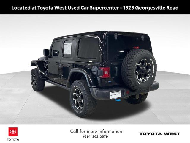 used 2022 Jeep Wrangler Unlimited 4xe car, priced at $33,620