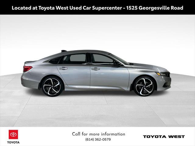 used 2021 Honda Accord car, priced at $16,528
