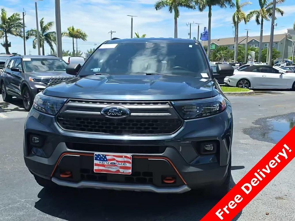 used 2022 Ford Explorer car, priced at $36,903