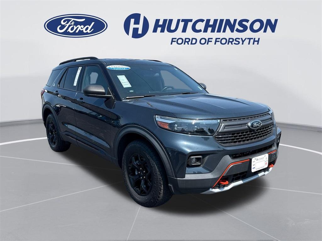 used 2022 Ford Explorer car, priced at $36,903