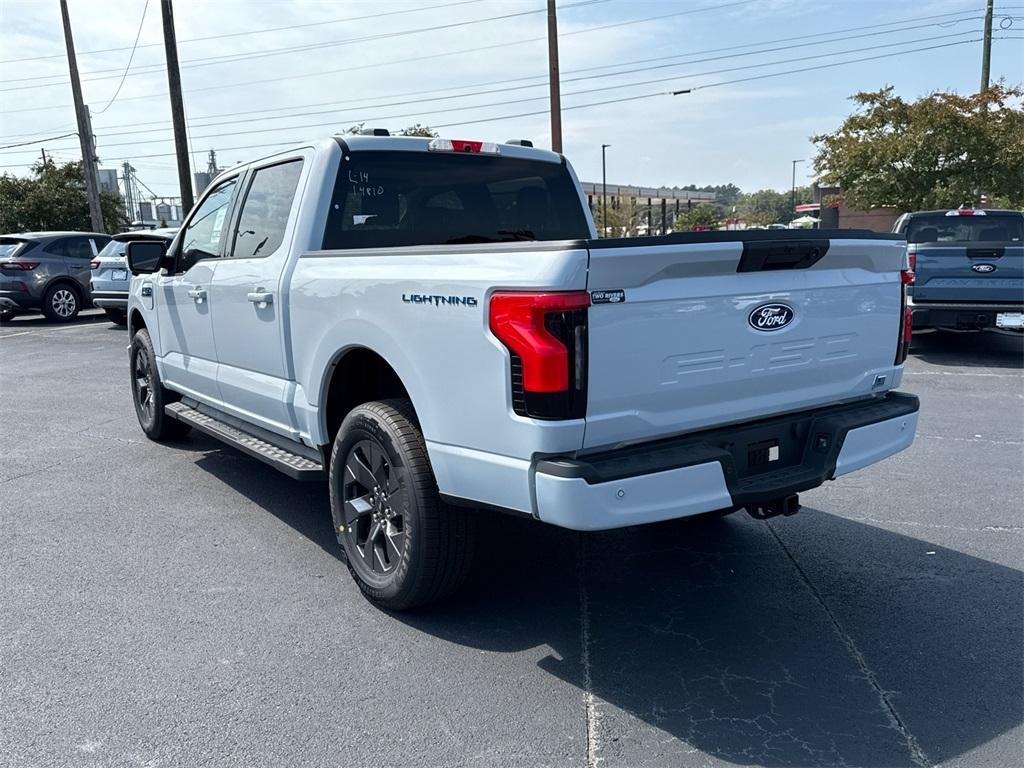 new 2025 Ford F-150 Lightning car, priced at $67,345