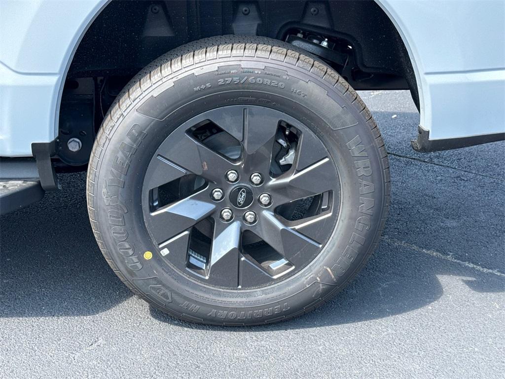 new 2025 Ford F-150 Lightning car, priced at $67,345