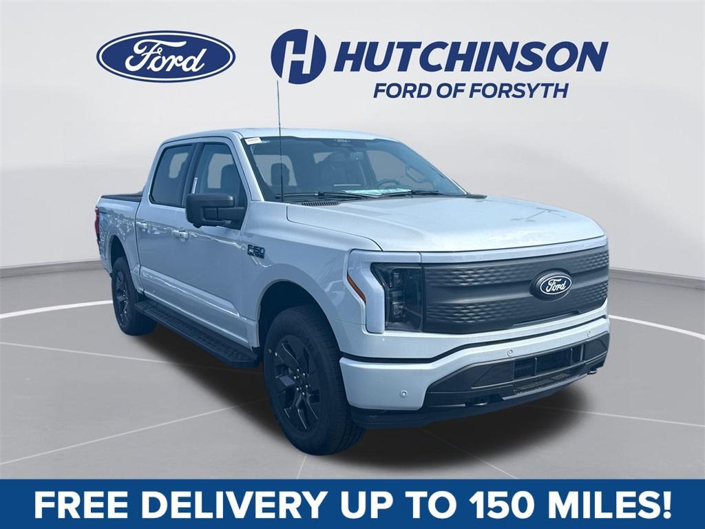 new 2025 Ford F-150 Lightning car, priced at $67,345