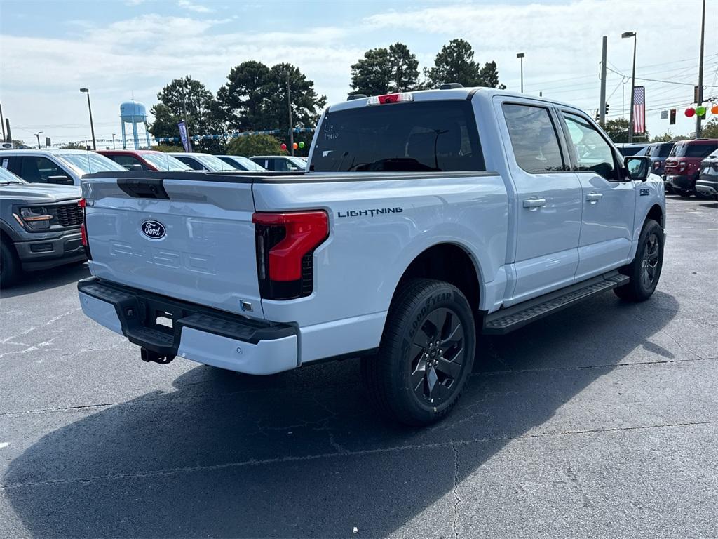 new 2025 Ford F-150 Lightning car, priced at $67,345