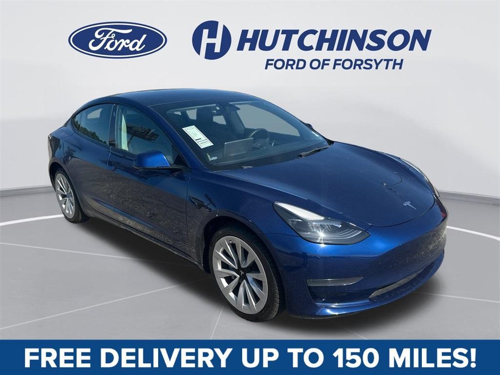 used 2022 Tesla Model 3 car, priced at $25,968