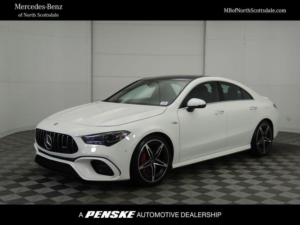 new 2025 Mercedes-Benz AMG CLA 45 car, priced at $69,895