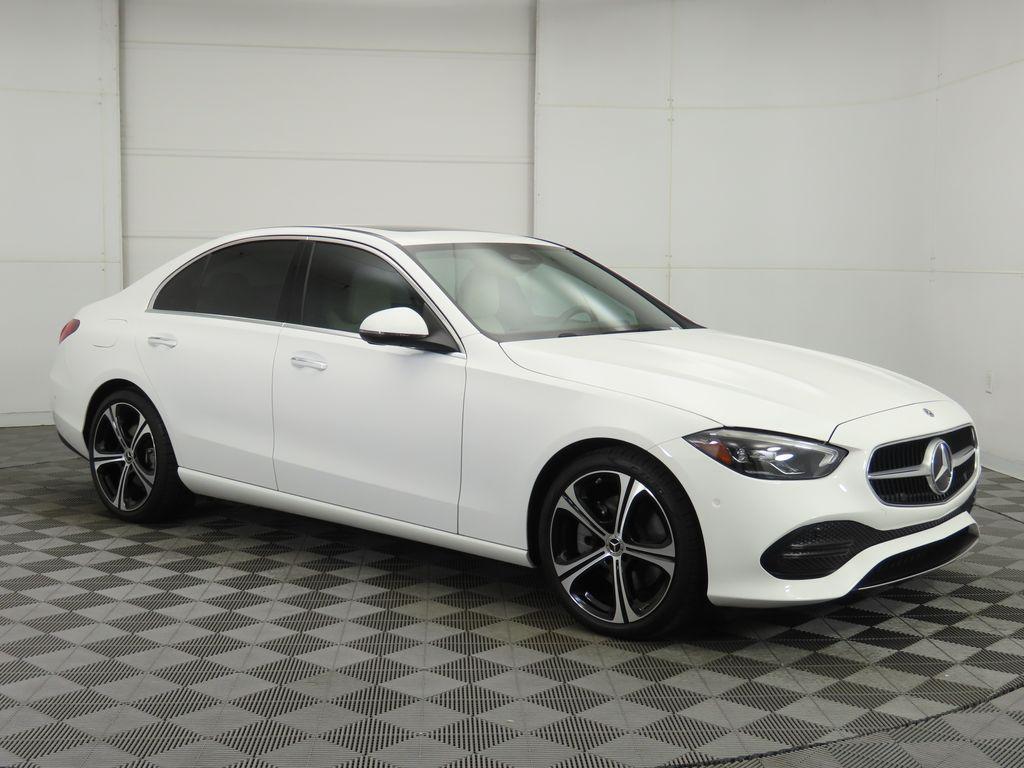used 2024 Mercedes-Benz C-Class car, priced at $40,583