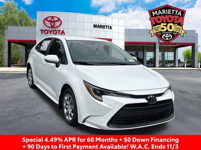 new 2026 Toyota Corolla car, priced at $24,813