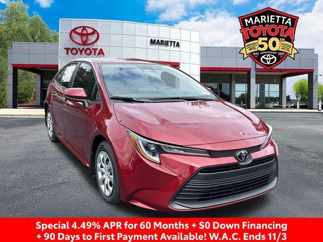 new 2026 Toyota Corolla car, priced at $24,897