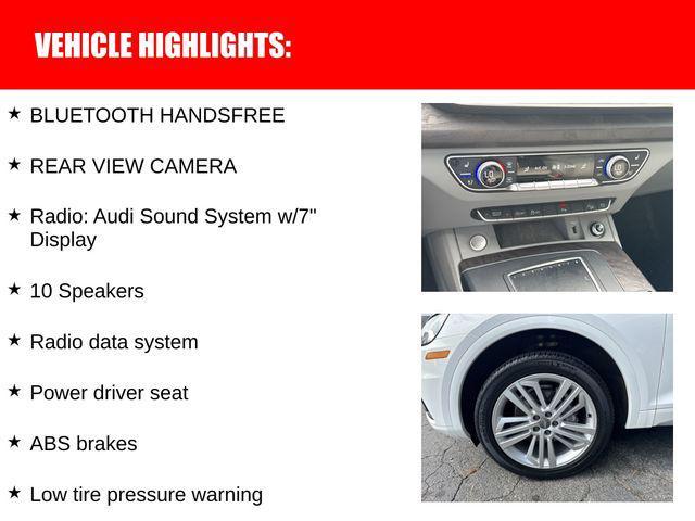 used 2019 Audi Q5 car, priced at $19,141