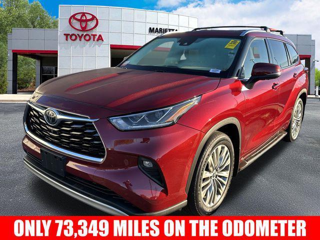 used 2020 Toyota Highlander car, priced at $32,986