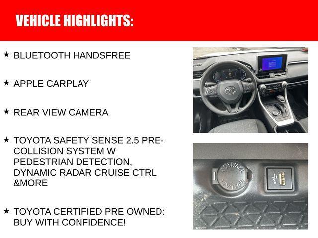 used 2024 Toyota RAV4 Hybrid car, priced at $34,987