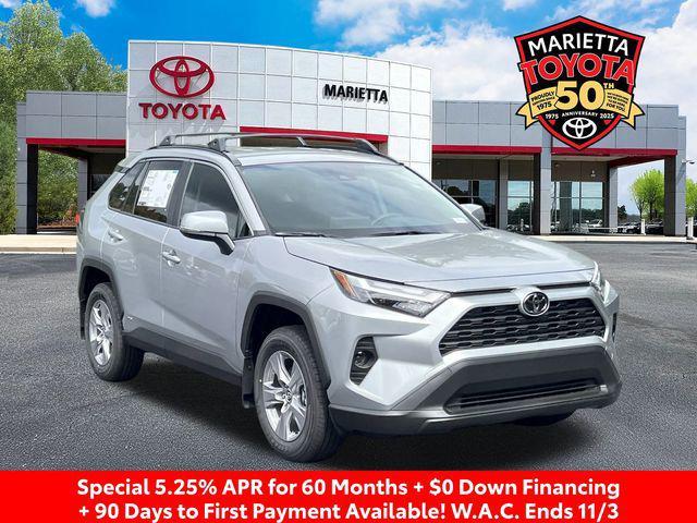 new 2025 Toyota RAV4 Hybrid car, priced at $37,656
