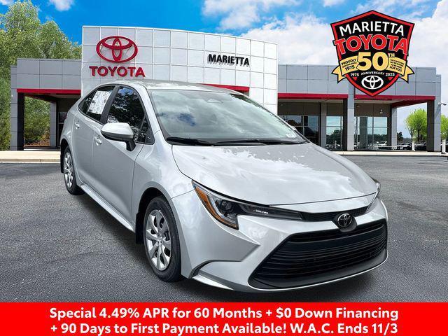 new 2026 Toyota Corolla car, priced at $24,474