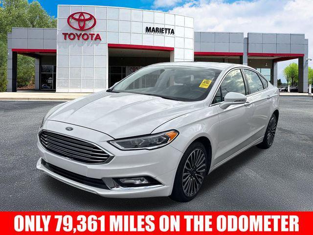 used 2017 Ford Fusion car, priced at $14,587