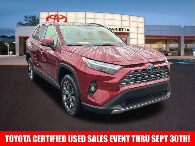 used 2022 Toyota RAV4 Hybrid car, priced at $38,967