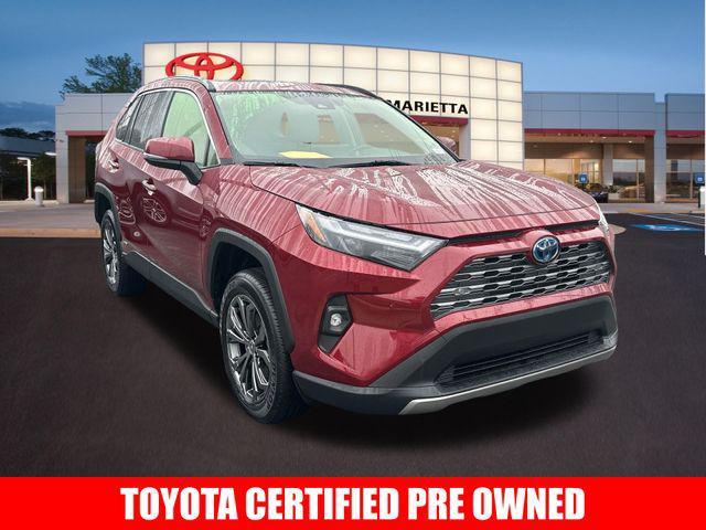 used 2022 Toyota RAV4 Hybrid car, priced at $38,250