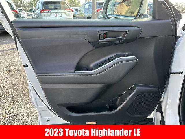 used 2023 Toyota Highlander car, priced at $34,636